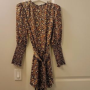 Zara Spring Floral short dress